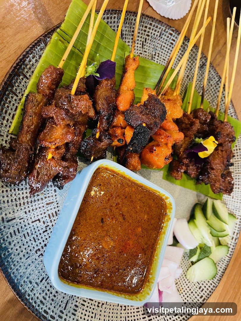 Sate and Sambal Platter