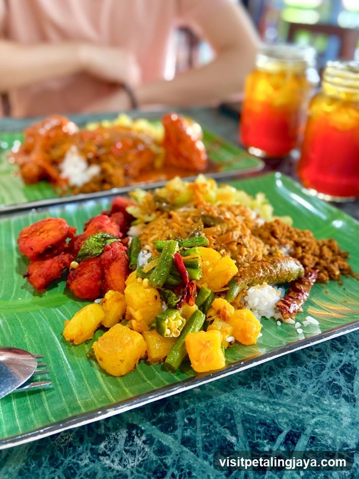 Banana Leaf Plated Meal