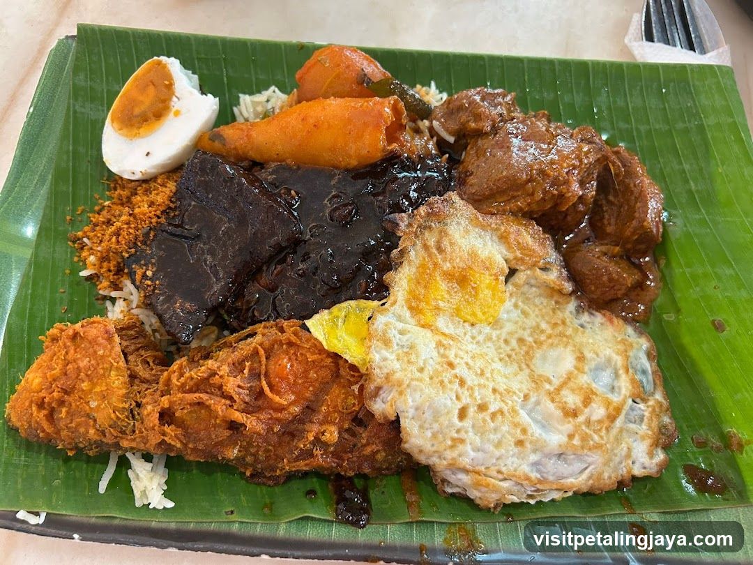 Nasi Lemak Plate