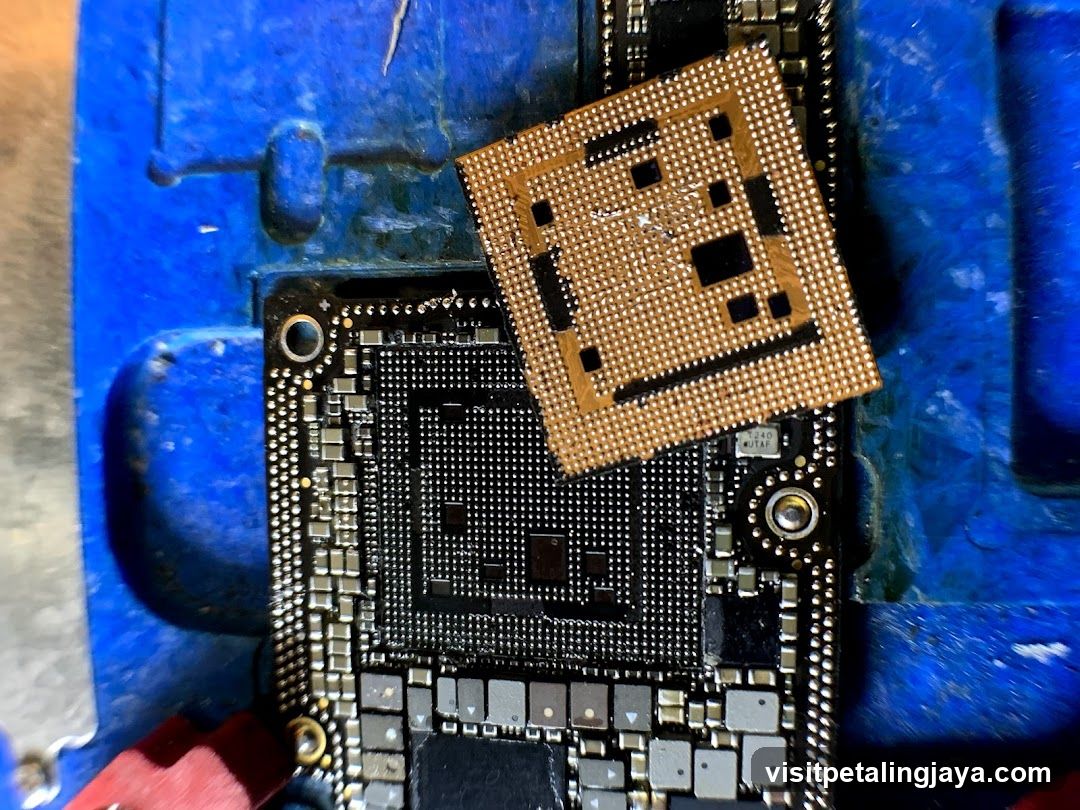 Disassembled Electronic Component