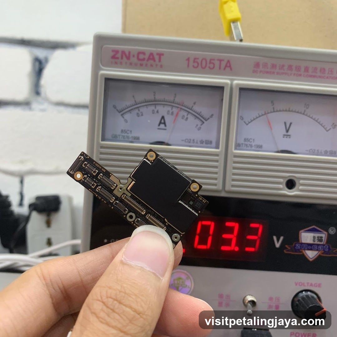 Electronics Testing Setup