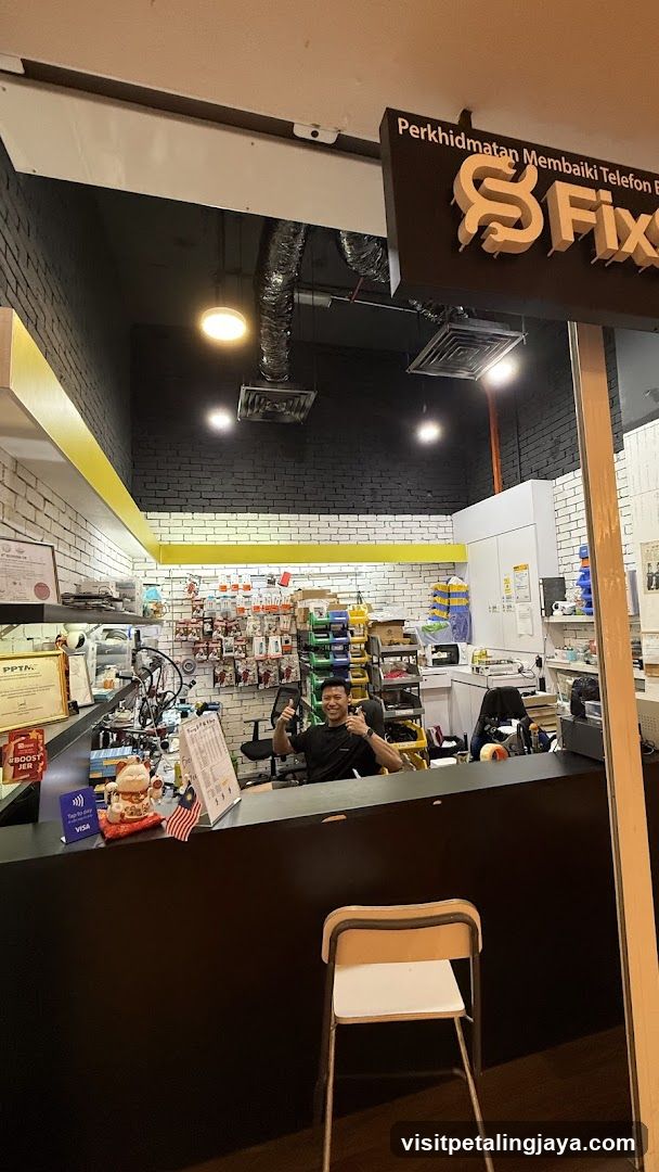 Phone Repair Shop Interior