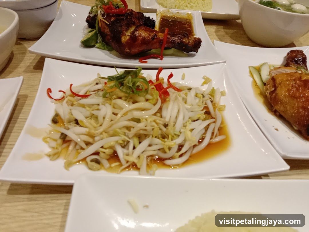 Dining Table with Asian Cuisine