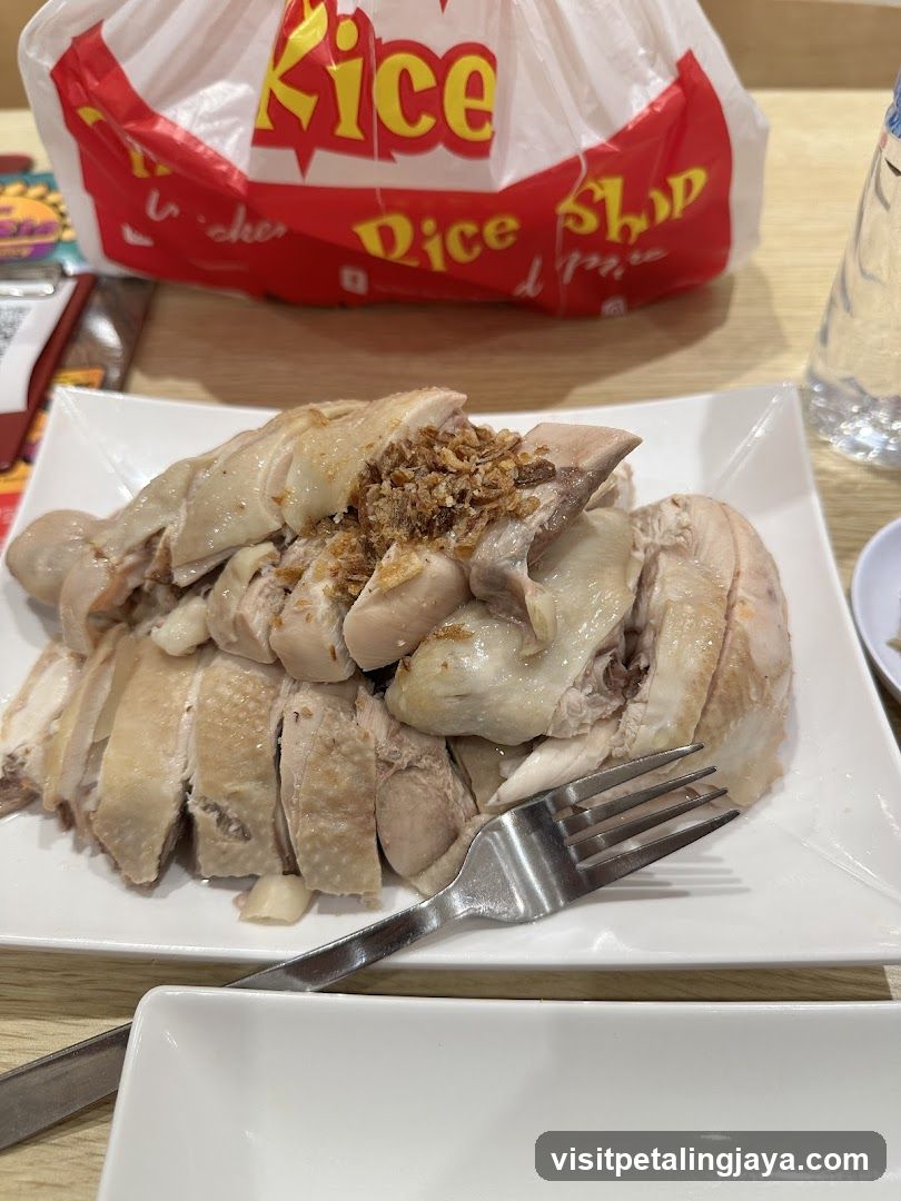 Hainanese Chicken Rice