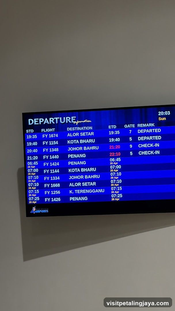 Airport Departure Board