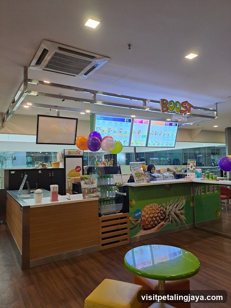 Boost Juice Store Interior