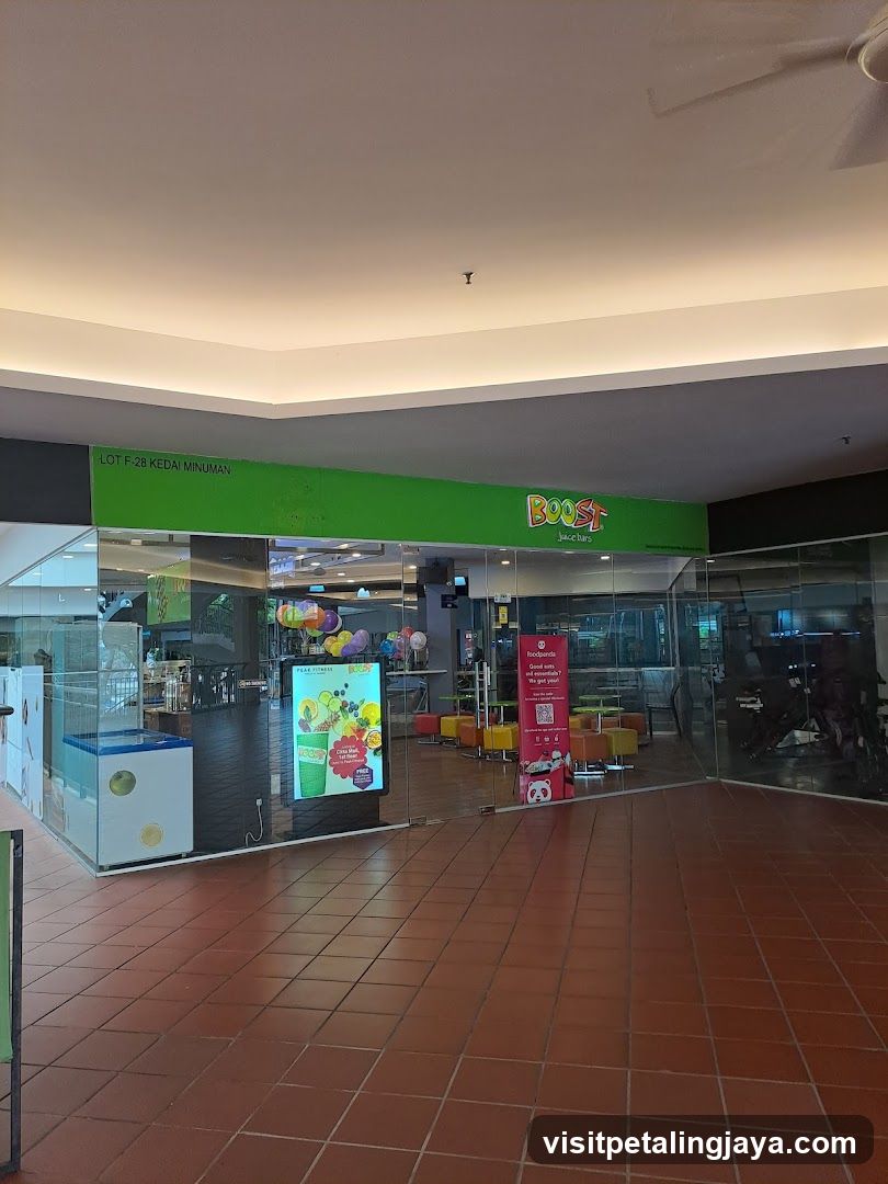 Booster Juice Shop Entrance