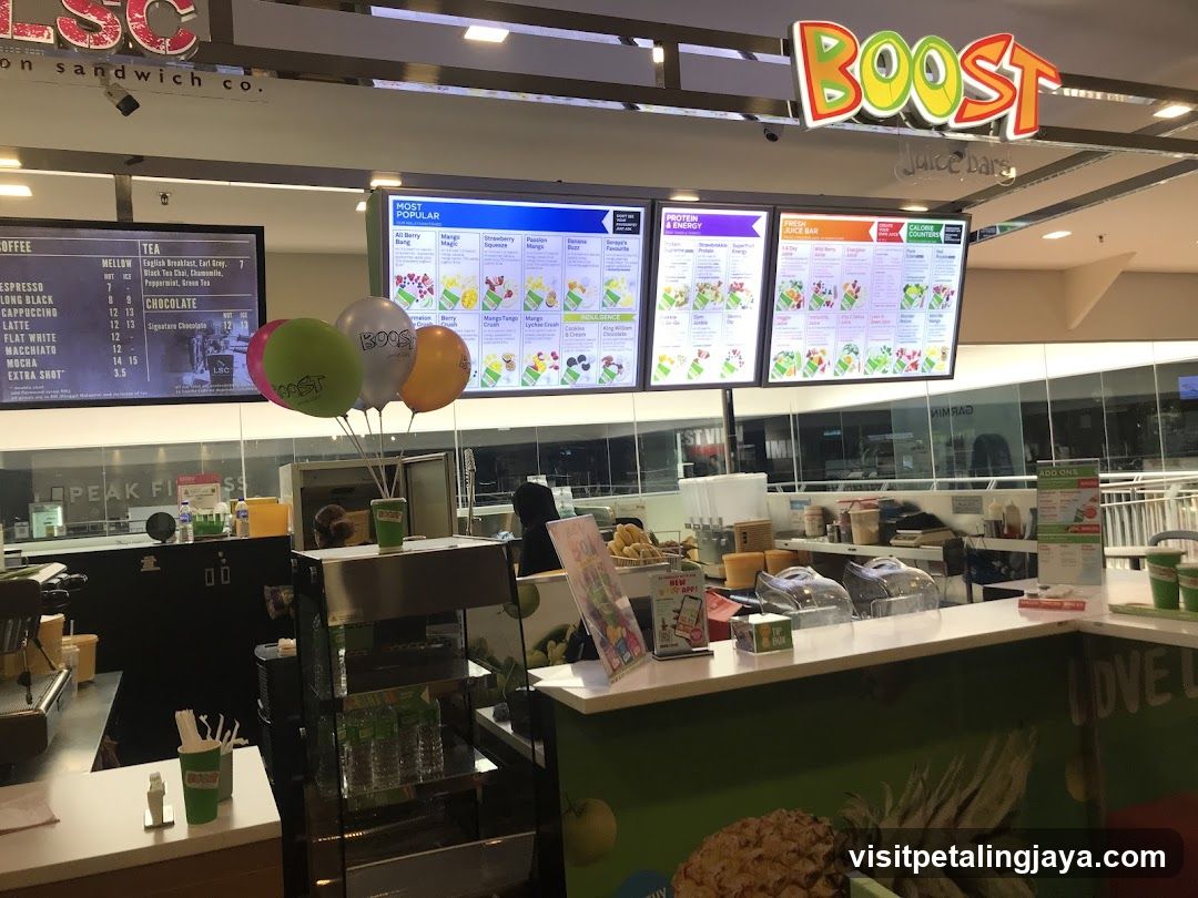 Boost Juice Bar Interior