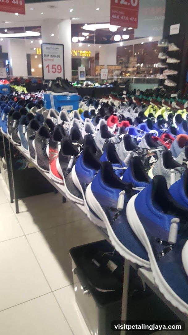 Shoe Display in Store