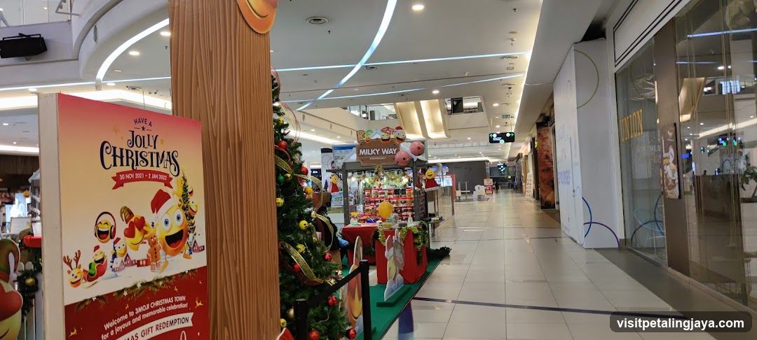 Christmas Mall Interior