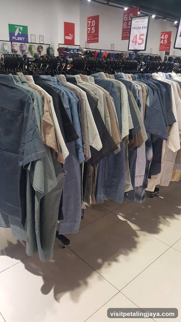 Clothing Store Interior Display