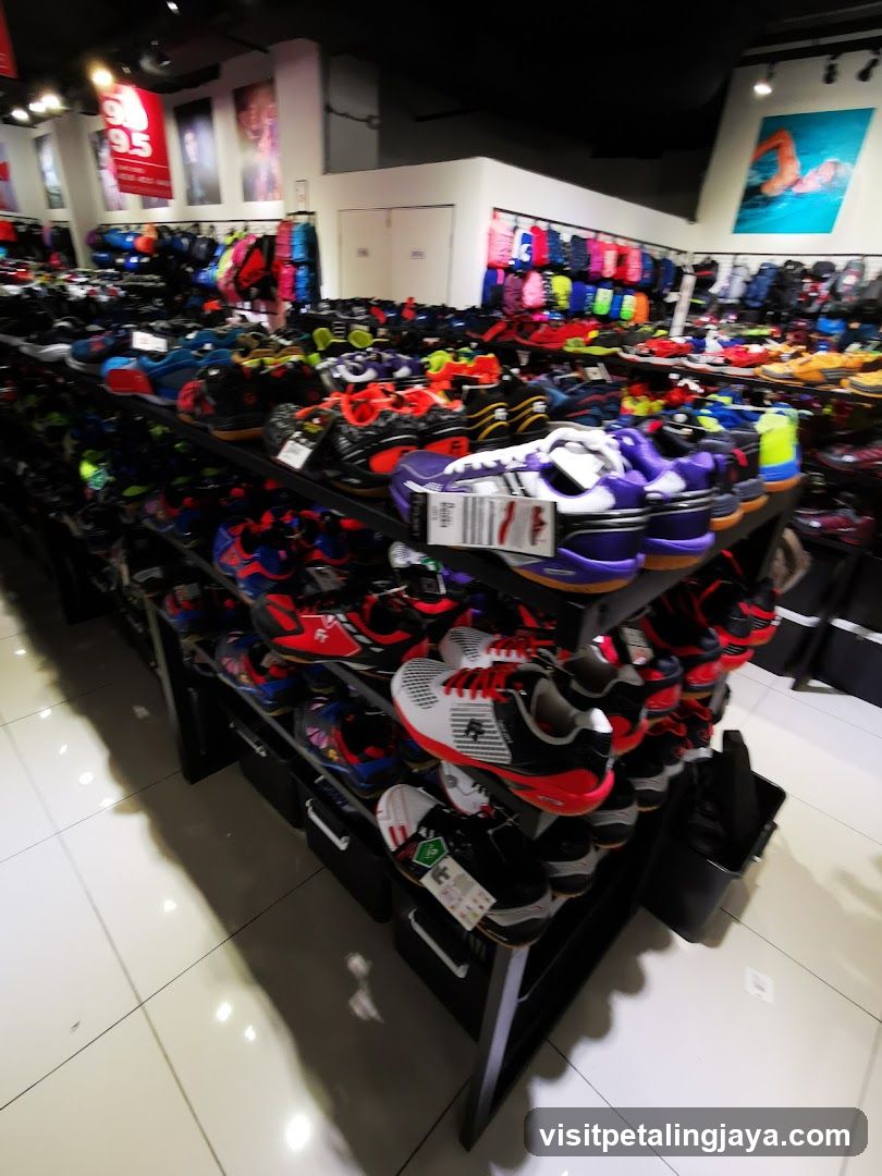 Shoe Store Interior Display
