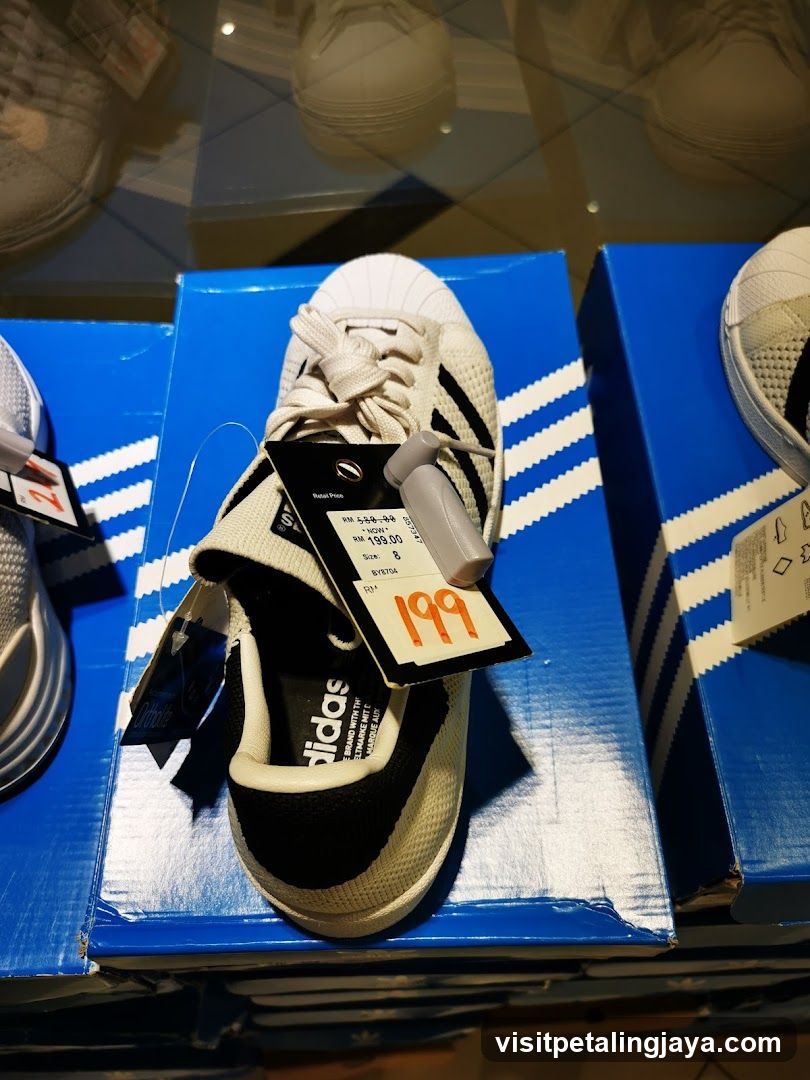 Adidas Shoe Display