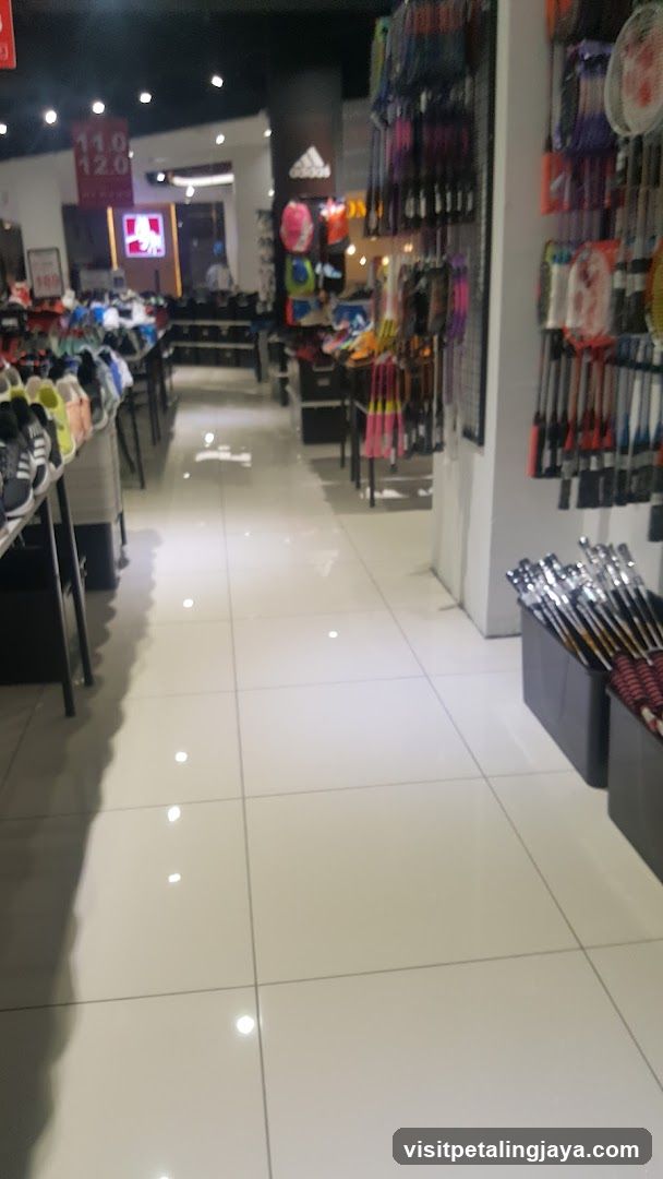 Sports Equipment Store Interior