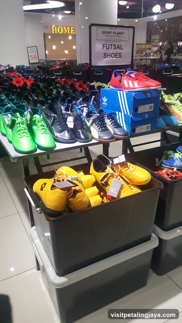 Futsal Shoes Display