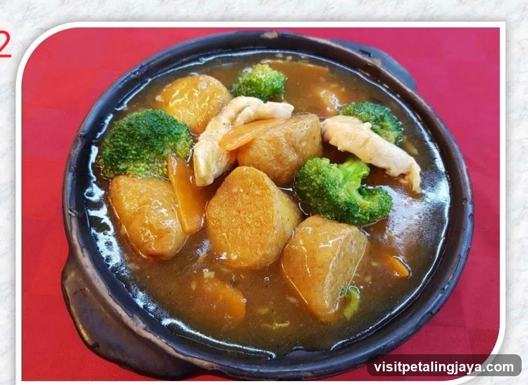 Stew Dish in Clay Pot