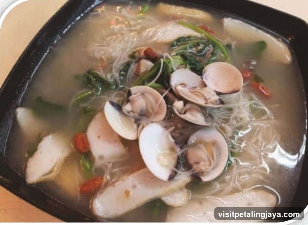Clam Noodle Soup Bowl