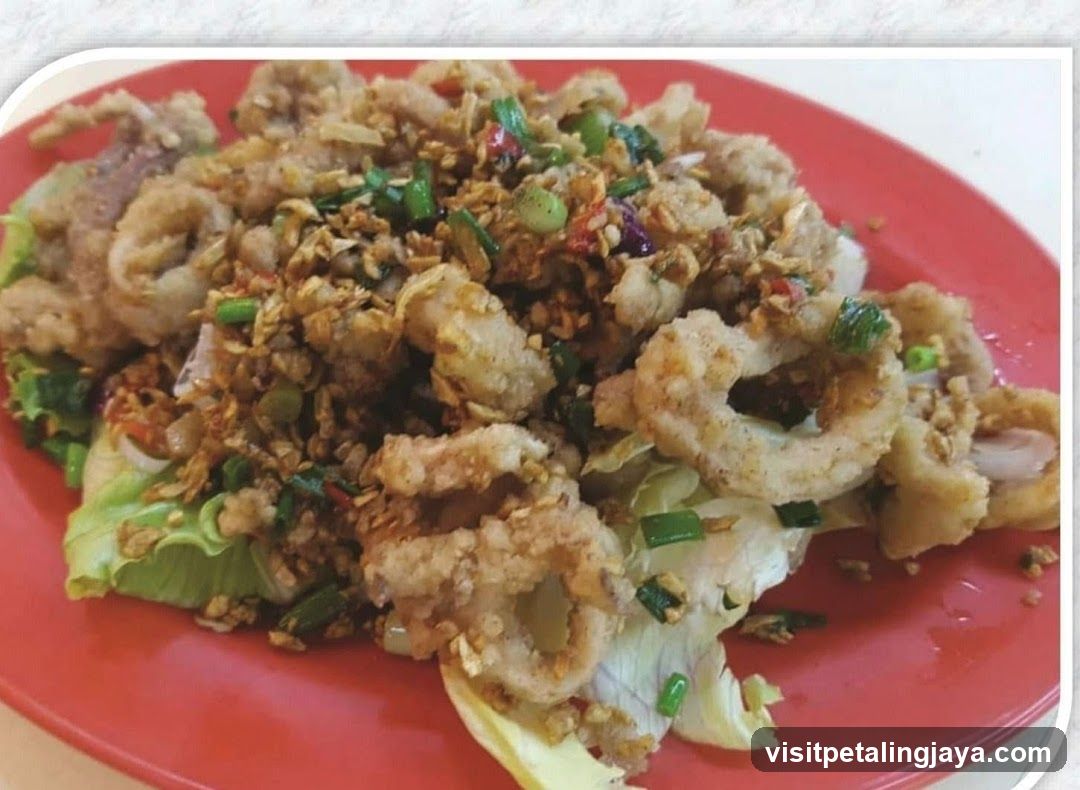 Fried Squid with Seasoning