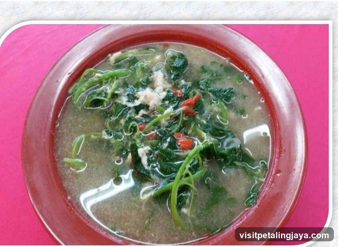 Spinach and Egg Soup