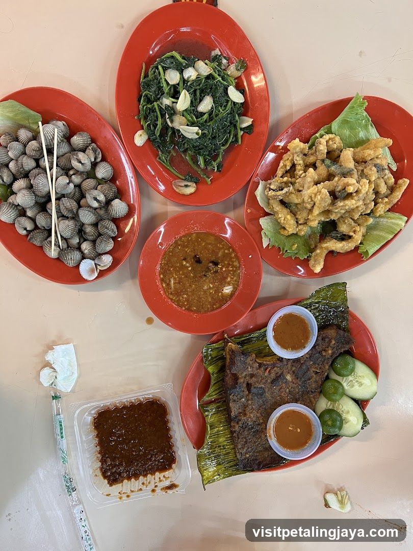 Malaysian Street Food Spread