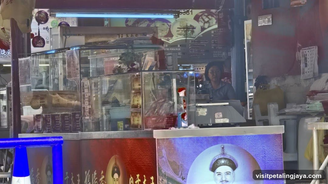 Food Stall Interior View