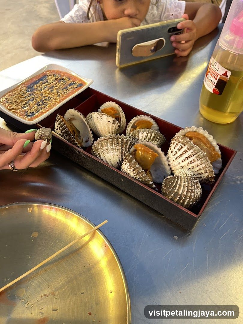 Shellfish Meal at Restaurant