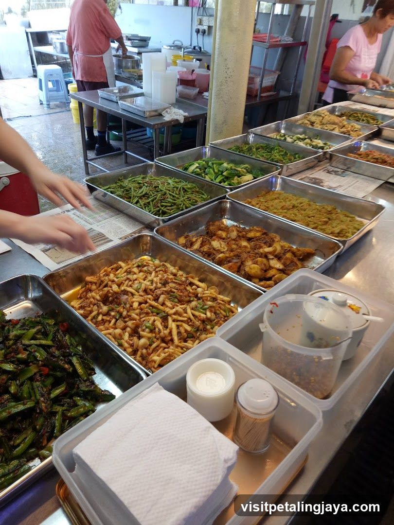 Food Stall Display
