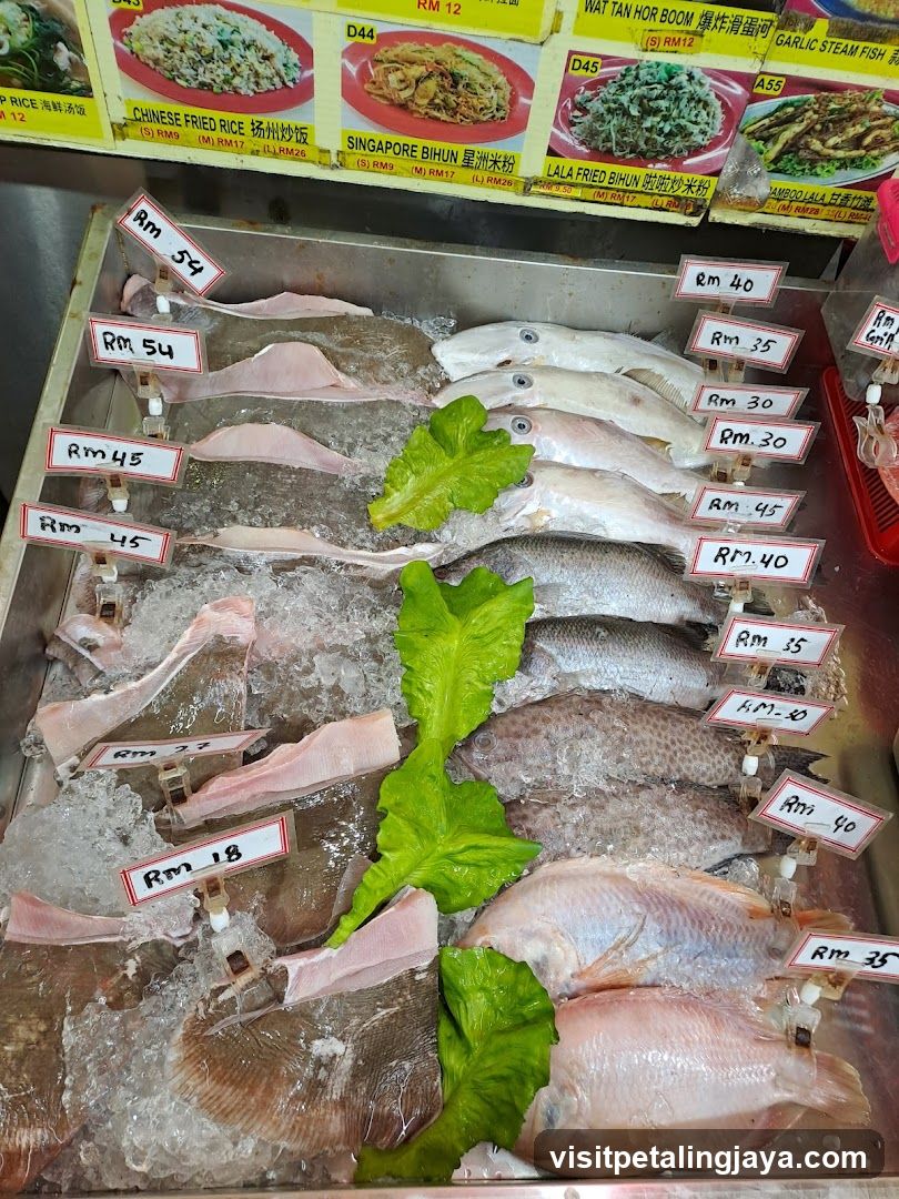 Fresh Fish Display