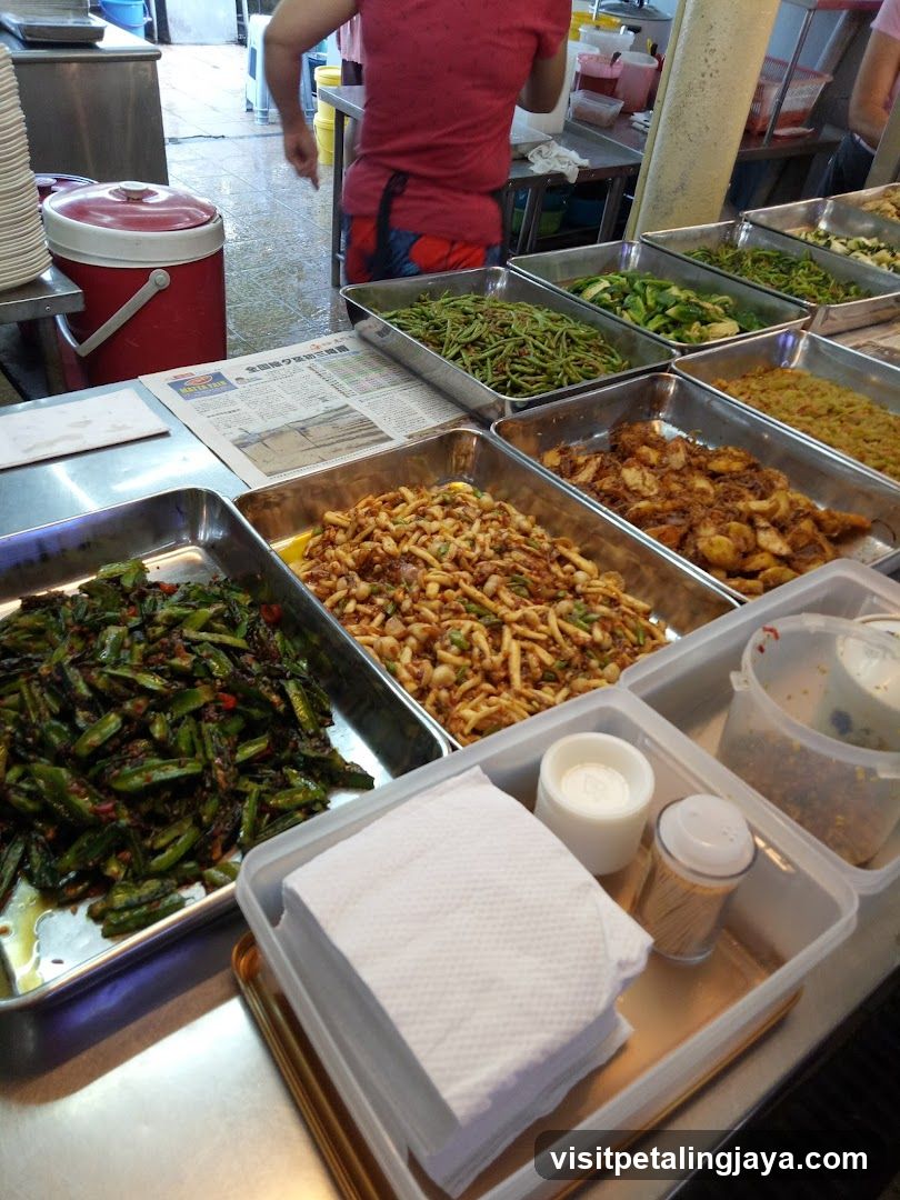 Food Stall Display