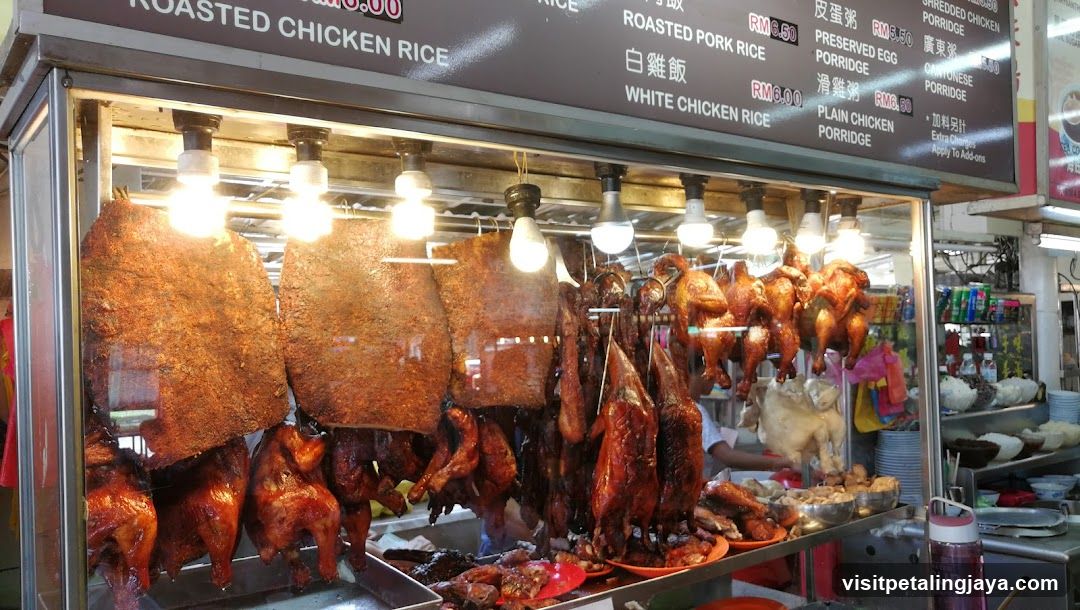 Roasted Chicken Rice Stall