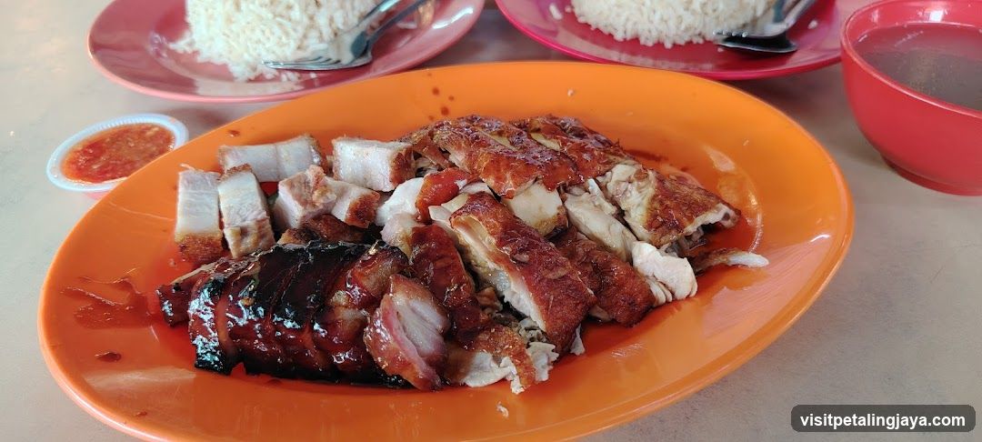 Roasted Meat Platter with Rice