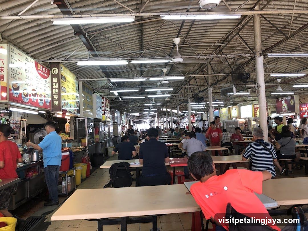 Busy Food Court Interior