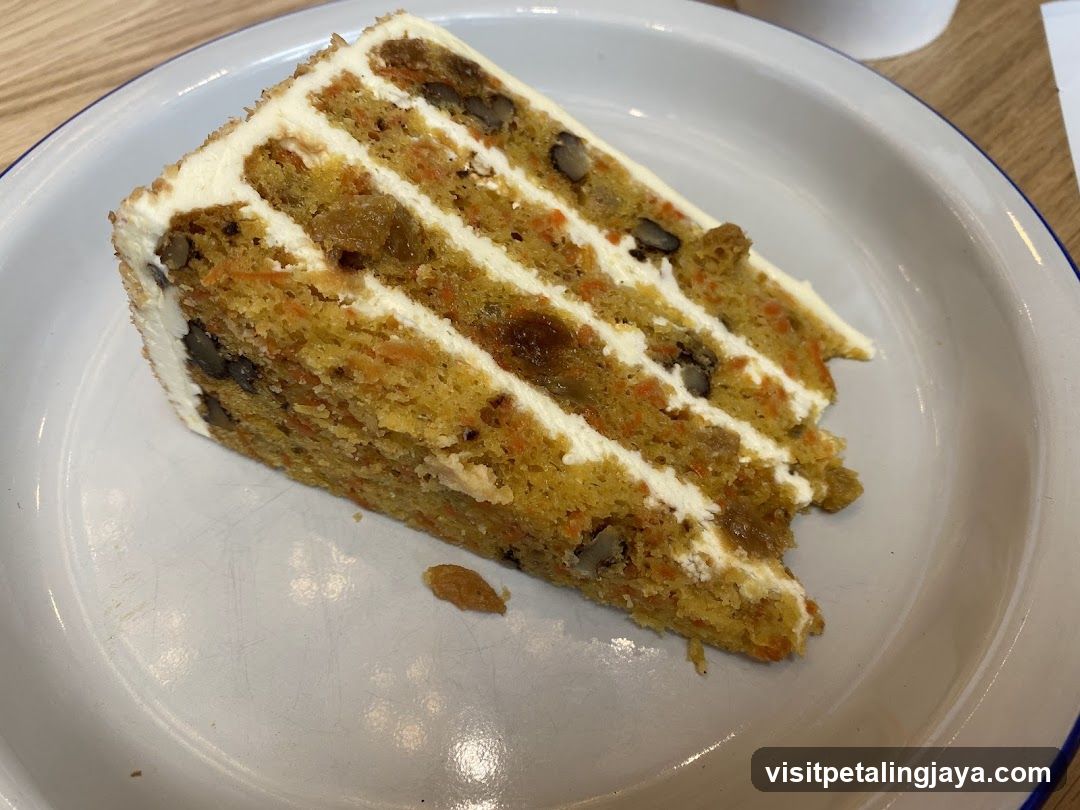 Carrot Cake Slice