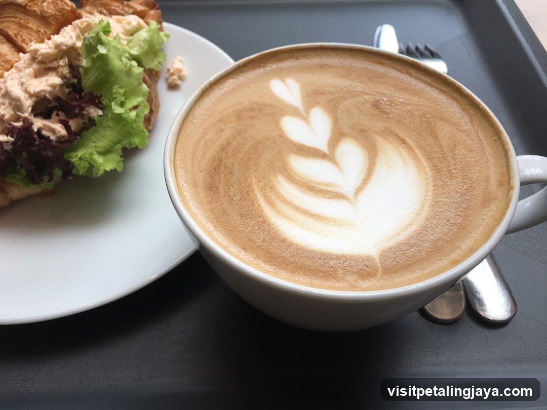 Latte with Croissant