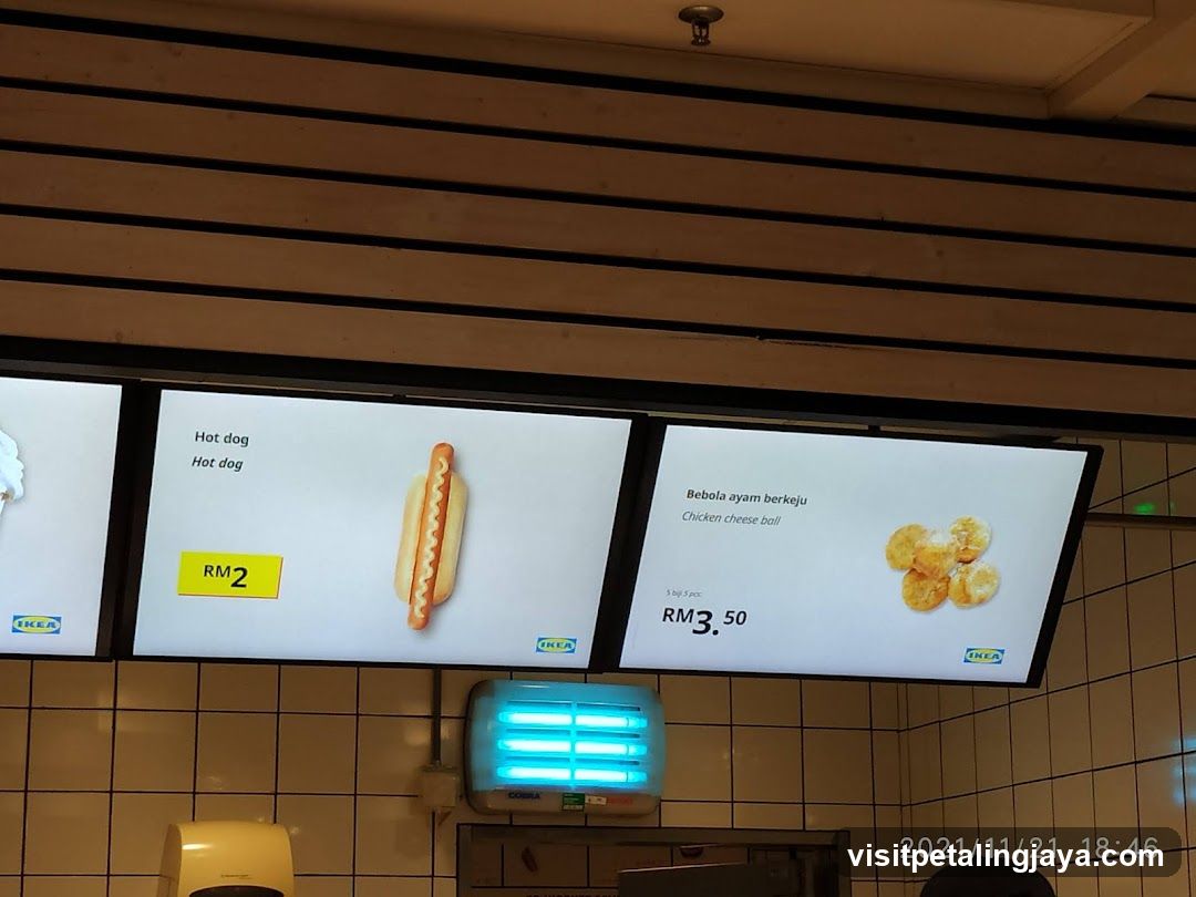Fast Food Menu Board