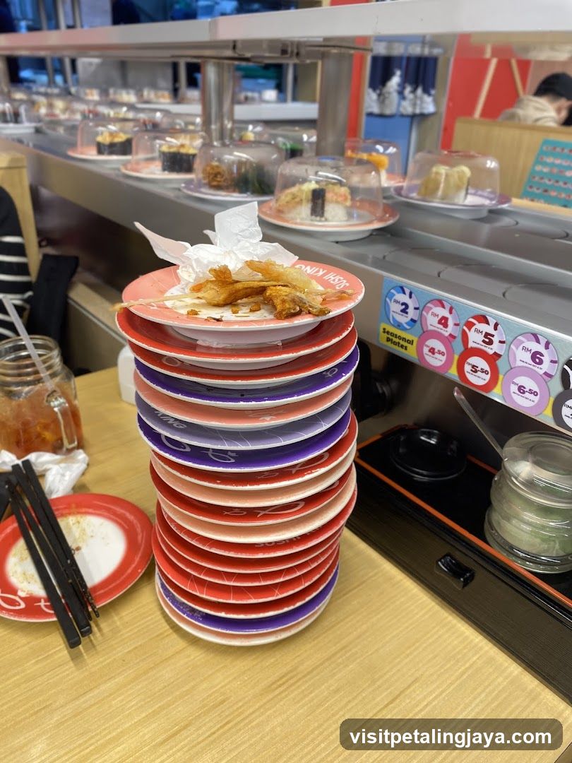 Sushi Conveyor Belt Restaurant Interior