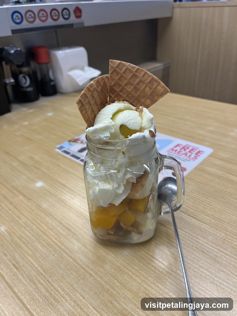 Ice Cream Dessert in Mason Jar
