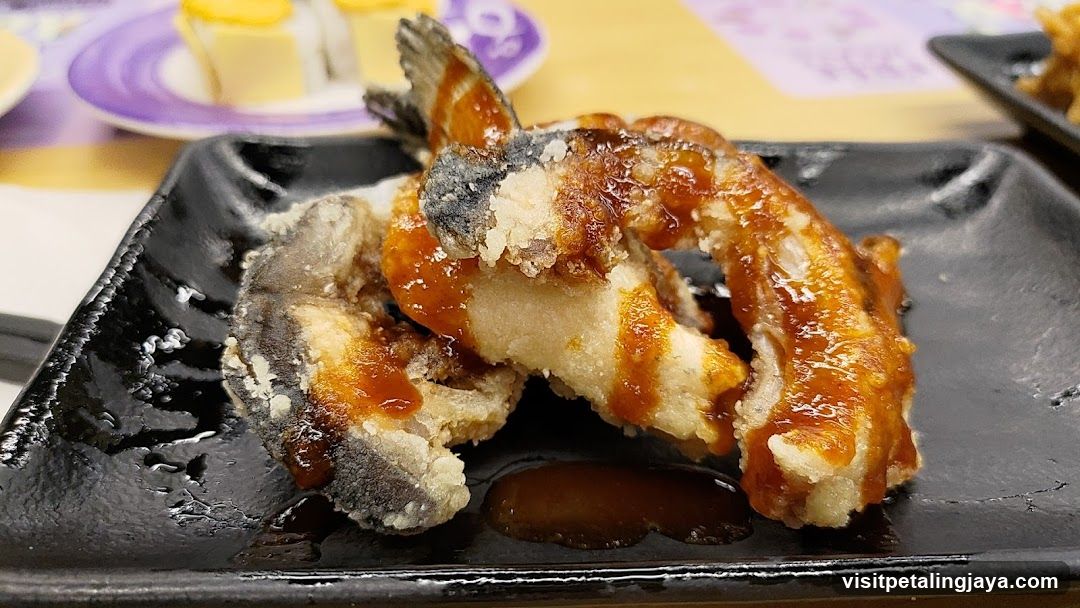 Tempura Eel with Sauce