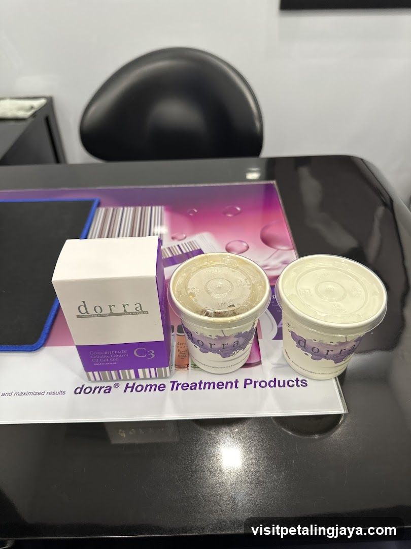 Dorra Home Treatment Products Display