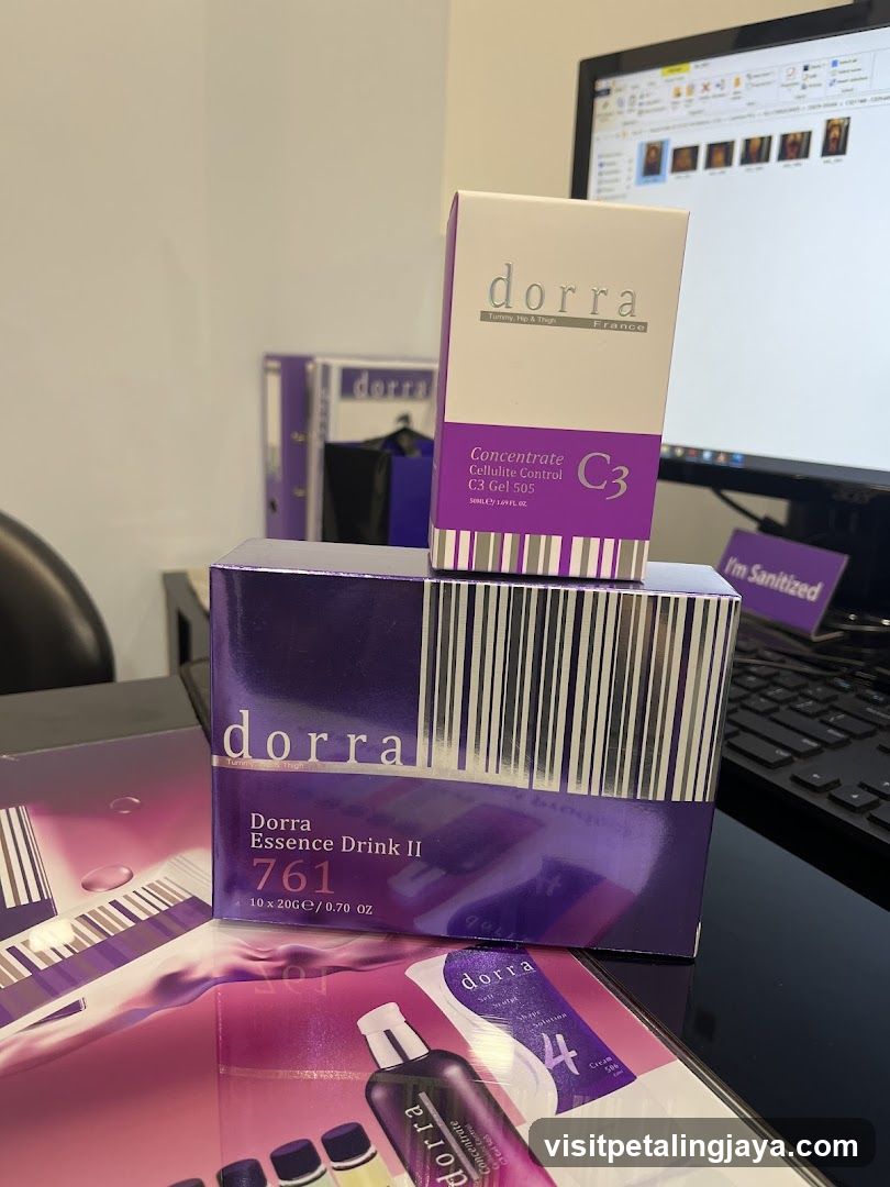 Dorra Nails Product Display