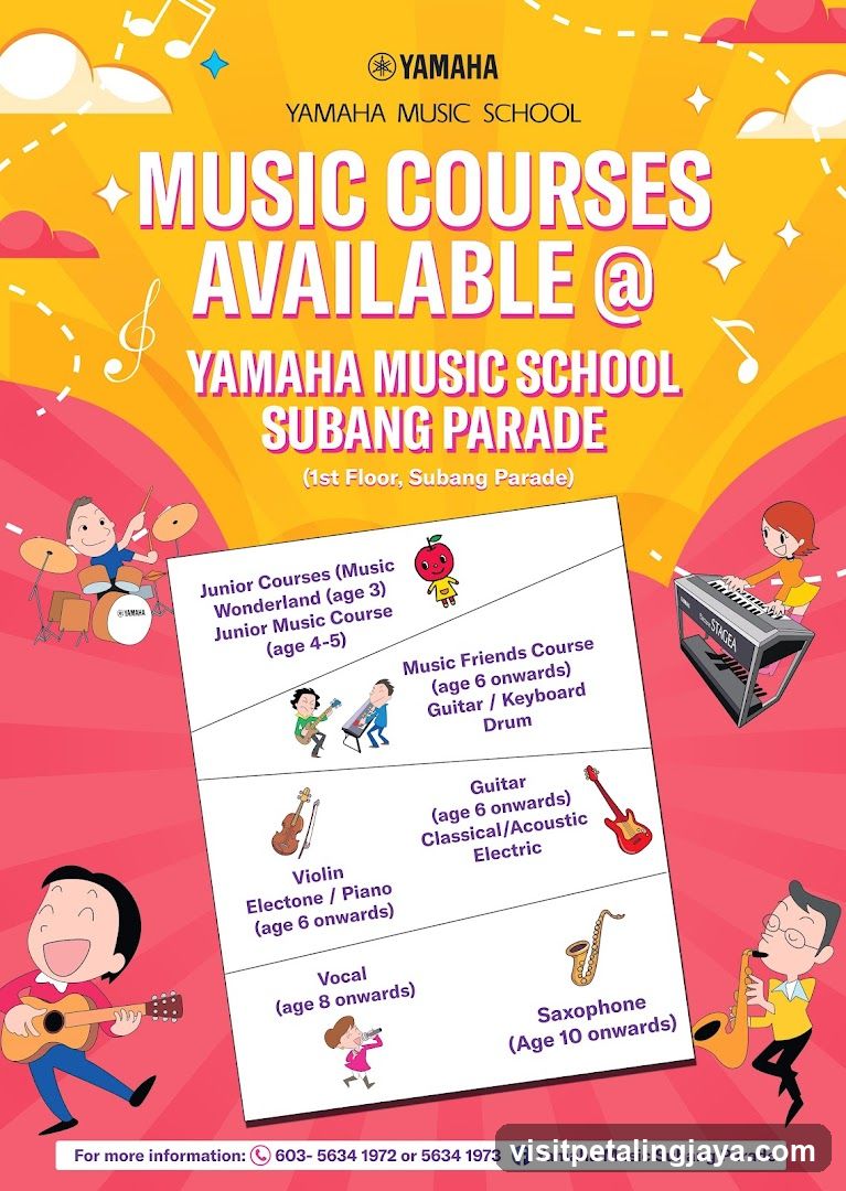 Yamaha Music School Advertisement