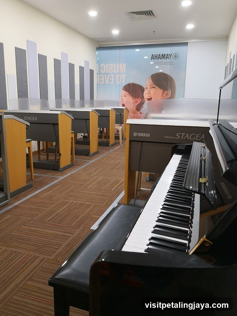 Yamaha Piano Store Interior