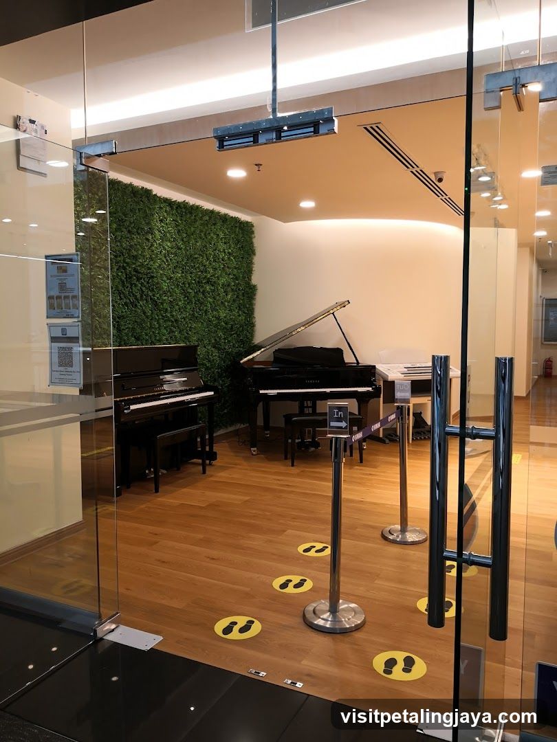 Piano Room Interior View