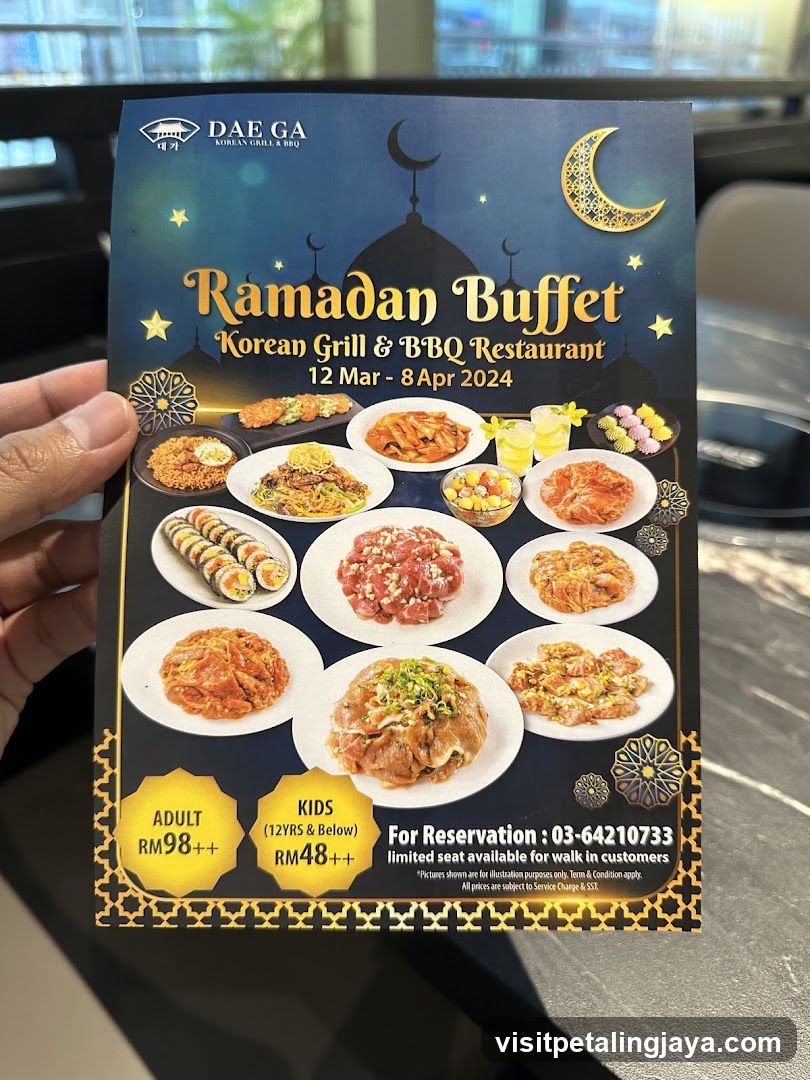 Ramadan Buffet Flyer