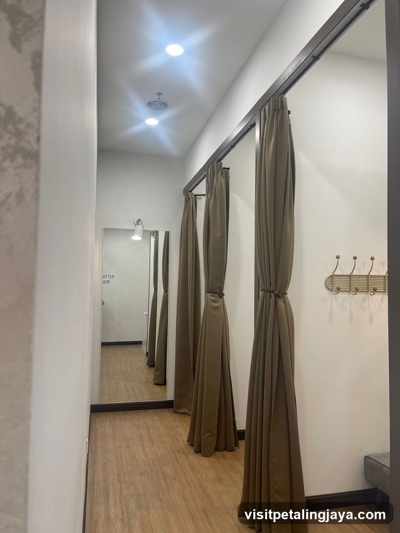 Interior of a private room facility