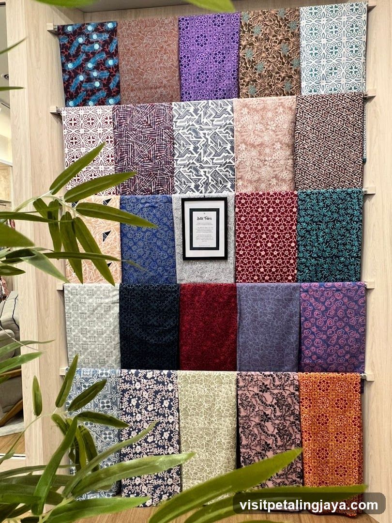 Fabric Swatch Display