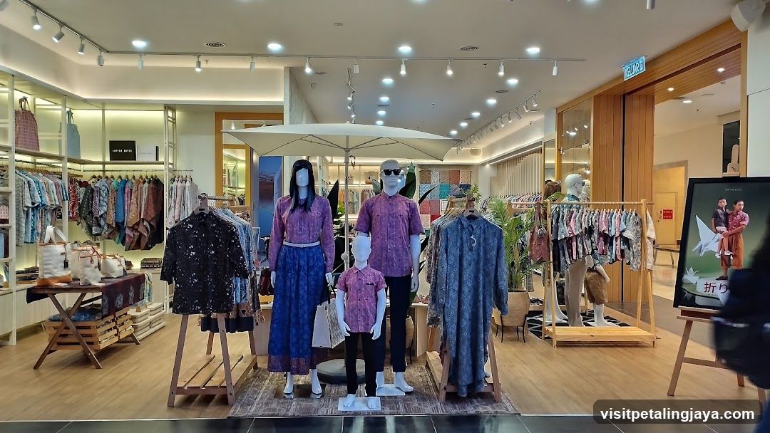 Clothing Store Interior Display