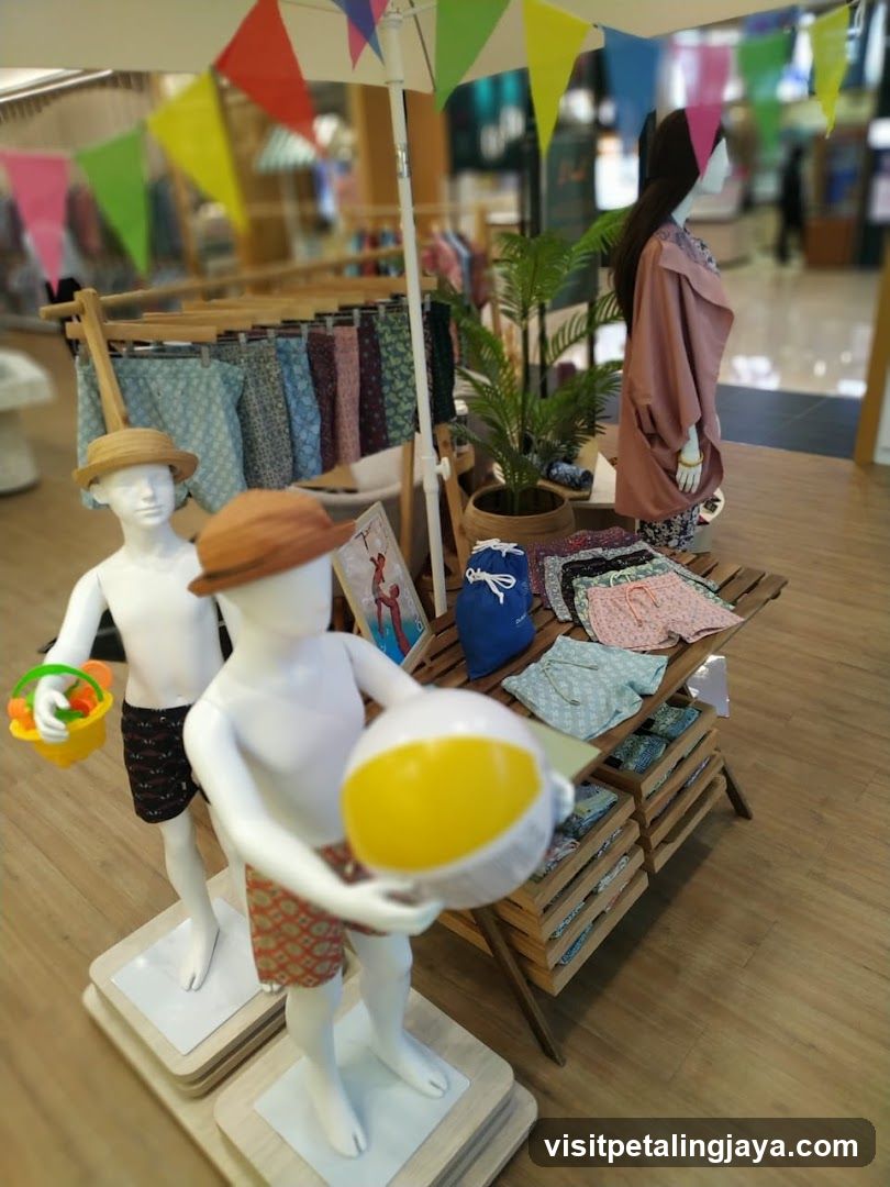 Summer Clothing Display