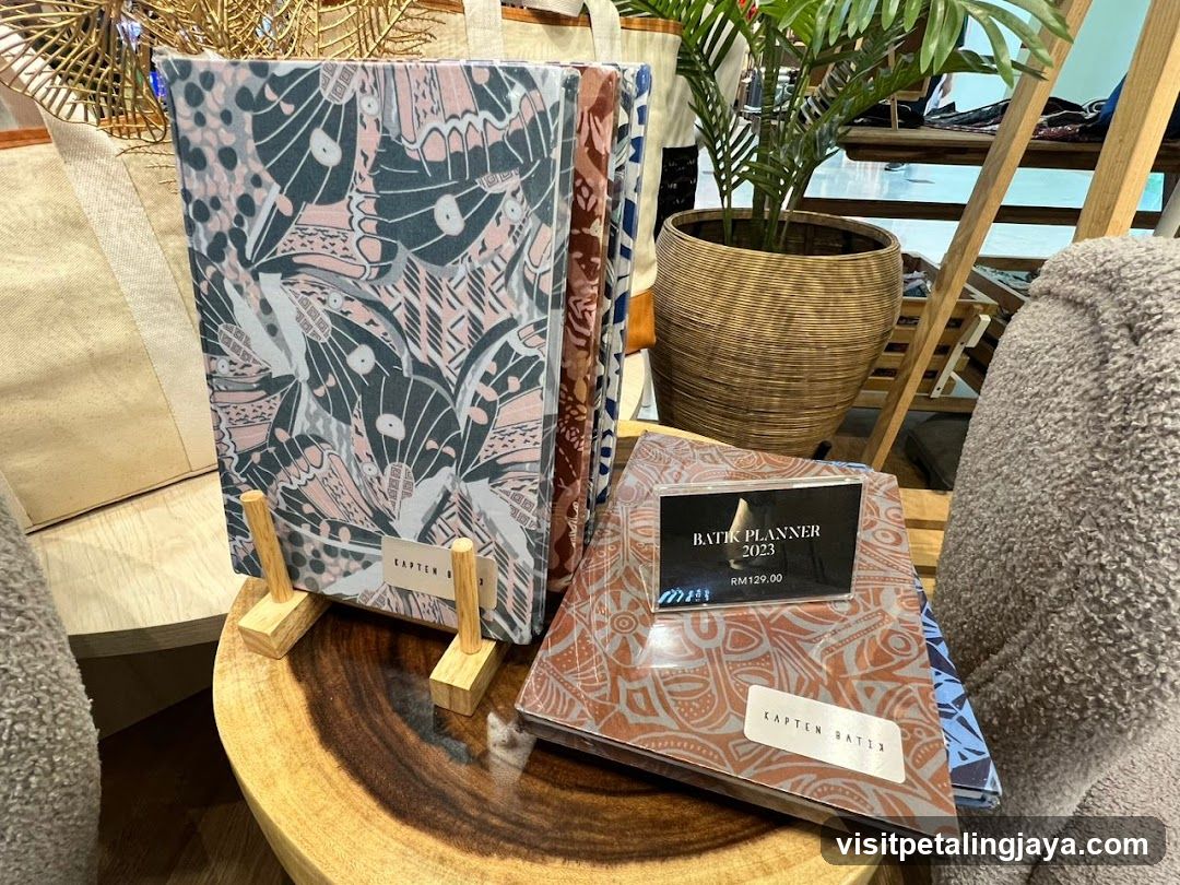 Batik Planner Display