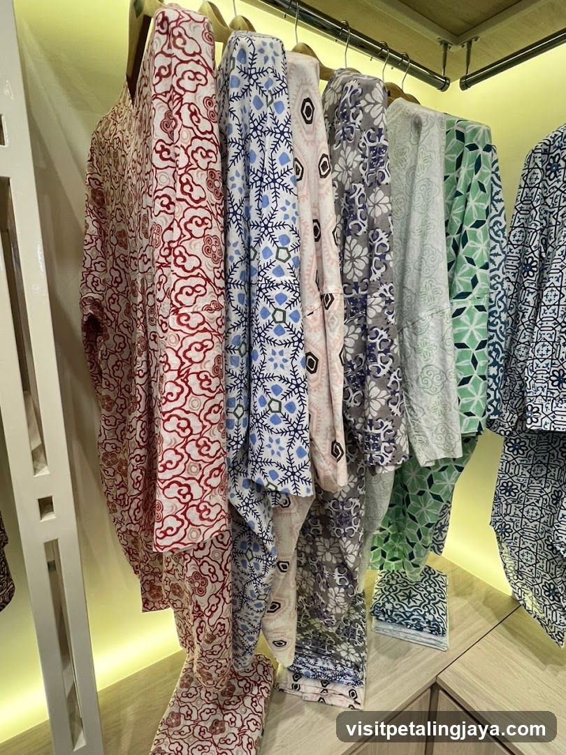 Patterned Robes Display